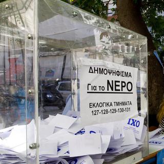 Elections municipales en Grèce [EPA/SOTIRIS BARBAROUSIS]
