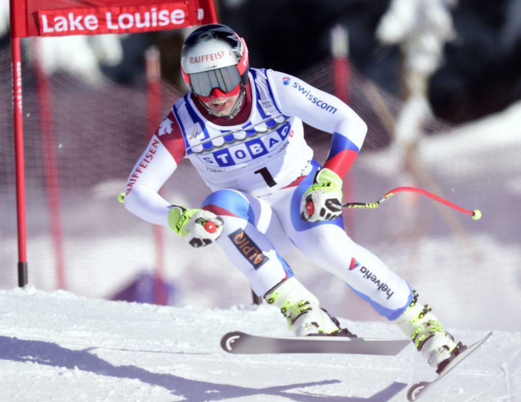 Feuz entre dans le top-10 pour la 1ère fois depuis décembre 2013. [KEYSTONE - Gunn]