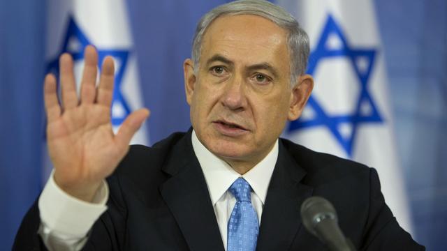 Le Premier ministre israélien Benjamin Netanyahu a annoncé la poursuite des opérations à Gaza "aussi longtemps que nécessaire". De son côté, le Hamas suivra la même voie, "jusqu'à ce que ses objectifs soient atteints". [Keystone - Oded Ballity]