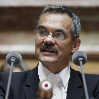 Jean-François Steiert, conseiller national depuis 2007, défend l'initiative "pour une caisse maladie publique" soumise au peuple le 28 septembre. [Peter Klaunzer]