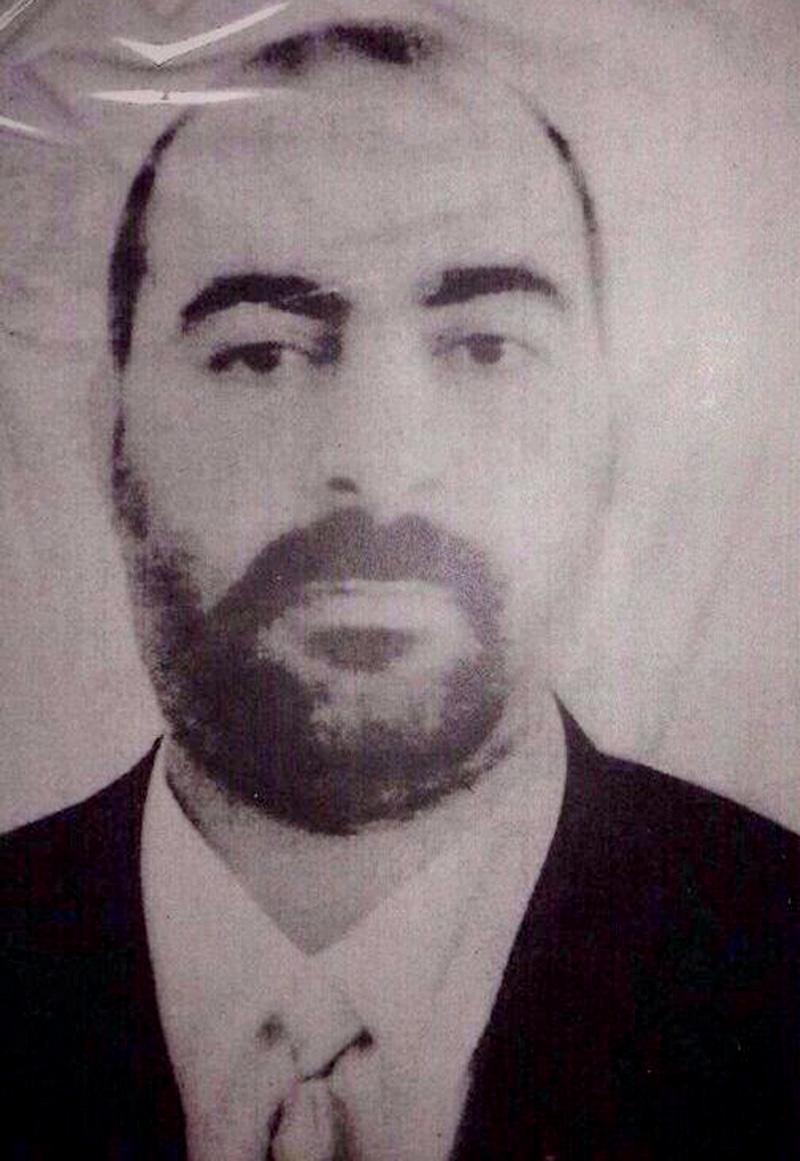 Selon le ministère de l'Intérieur irakien, cette photo montre le chef de l'EI, Abou Bakr al-Baghdadi. [AFP - MOI/HO]