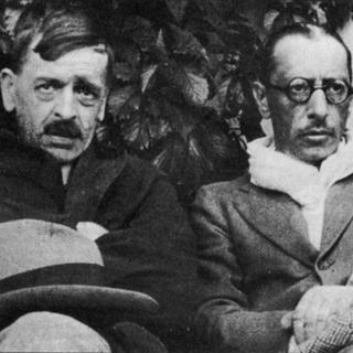 Charles-Ferdinand Ramuz et Igor Stravinsky.