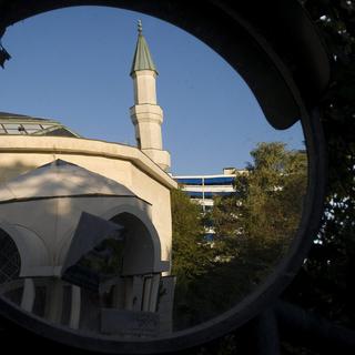 La grande mosquée de Genève. [Laurent Gilliéron]