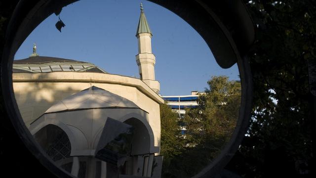 La grande mosquée de Genève. [Laurent Gilliéron]