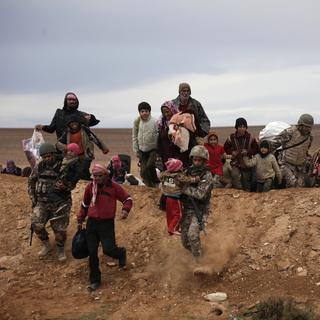 Le nombre de personnes déplacées en Syrie ne cesse d'augmenter. [AP Photo/Mohammad Hannon]