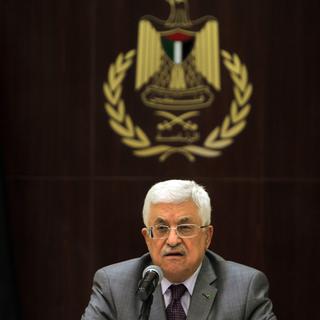 Mahmoud Abbas veut que la Suisse, dépositaire des Conventions de Genève, organise une conférence d'urgence. [ABBAS MOMANI]