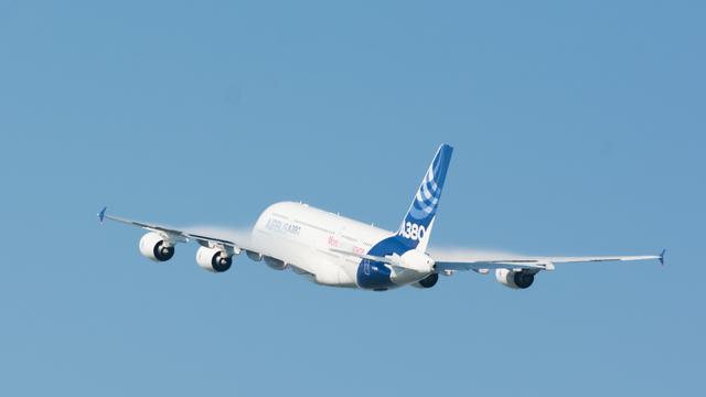 L'Airbus A-380. [RTS - Didier Kessi]