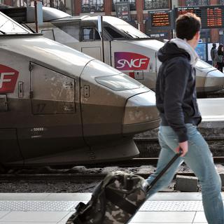 La nouvelle ligne TGV rapproche Genève de Lille. [AFP - Philippe Huguen]