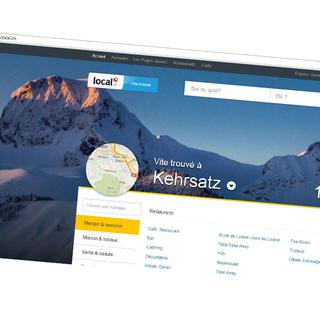 Selon une enquête Net-Metrix, local.ch est le site internet le plus fréquenté de Suisse romande, avec plus de 730'000 utilisateurs uniques par mois. [DR]
