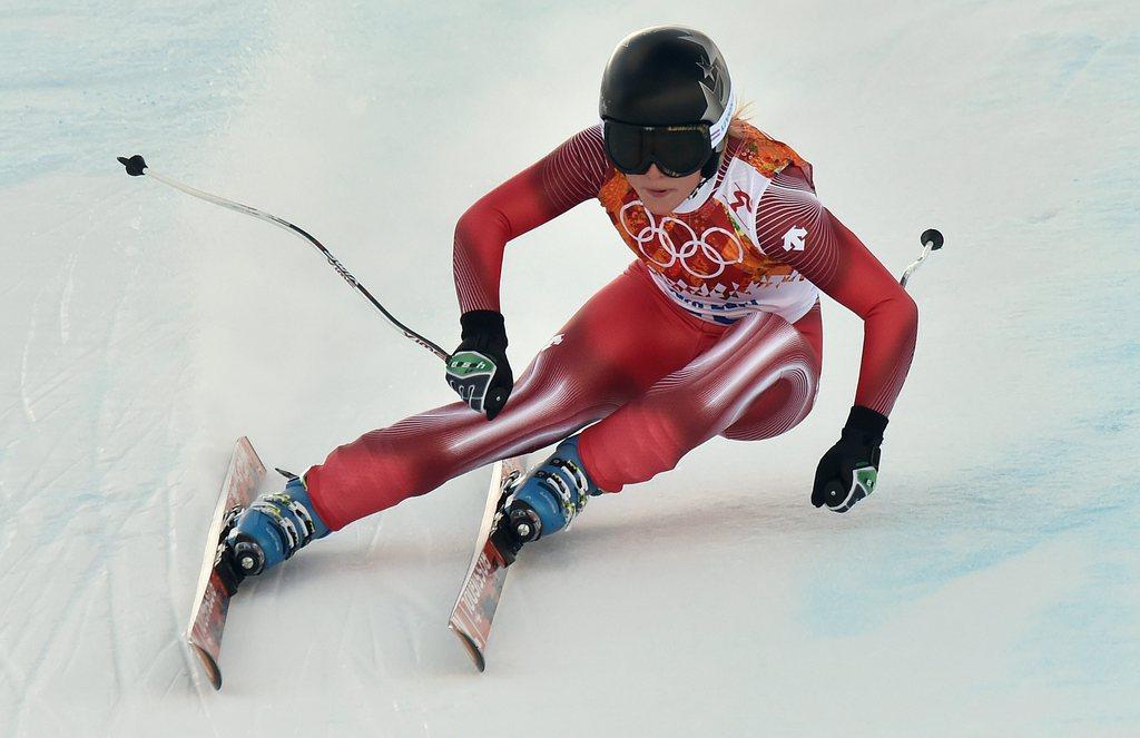 Lara Gut avait brillé en descente. En vain. [KEYSTONE - Justin Lane]