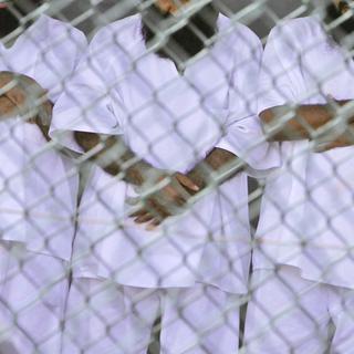 Guantanamo, détenus. [AP/Keystone - Brennan Llinsley]