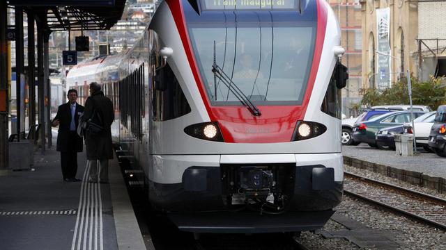 Comme pour le RER vaudois, les CFF ont choisi Stadler Rail pour le CEVA. [Jean-Christophe Bott]