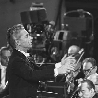 Herbert von Karajan en 1960. [Leemage/AFP]