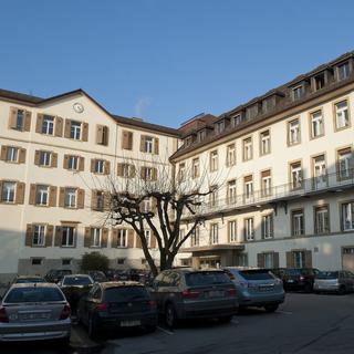 L'hôpital de la Providence à Neuchâtel. [Keystone - Sandro Campardo]