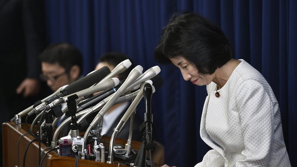 La ministre de la Justice japonaise Midori Matsushima est l'une des deux ministres à avoir démissionné. [Franck Robichon]