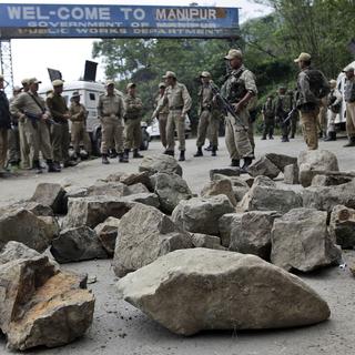L'armée et les groupes paramilitaires sont accusés de nombreuses violations des droits de l'homme dans l'état du Manipur en Inde. [AP Photo/Anupam Nath]