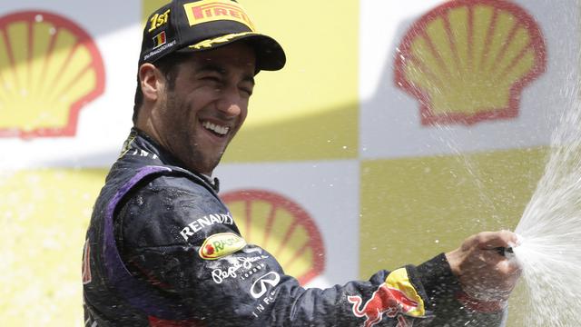 L'Australien Ricciardo s'adjuge une deuxième victoire consécutive. [Luca Bruno]