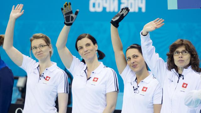 Janine Greiner, Carmen Schäfer, Carmen Küng et Mirjam Ott (de g. à dr.) ont mis fin à leur collaboration. [Laurent Gillieron]