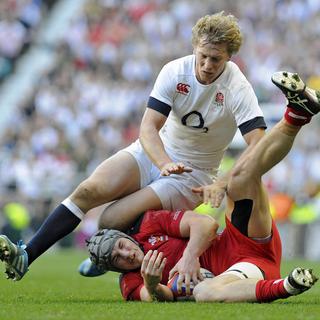 Le rugby est très populaire en Grande-Bretagne. [EPA/Keystone - Gerry Penny]