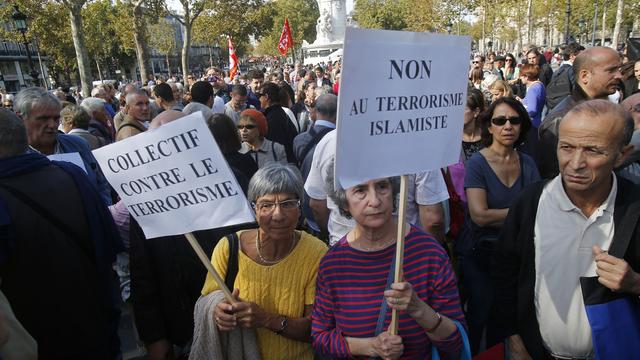 Plusieurs manifestations de musulmans ont eu lieu à Paris ce week-end. [AP Photo - Michel Euler]