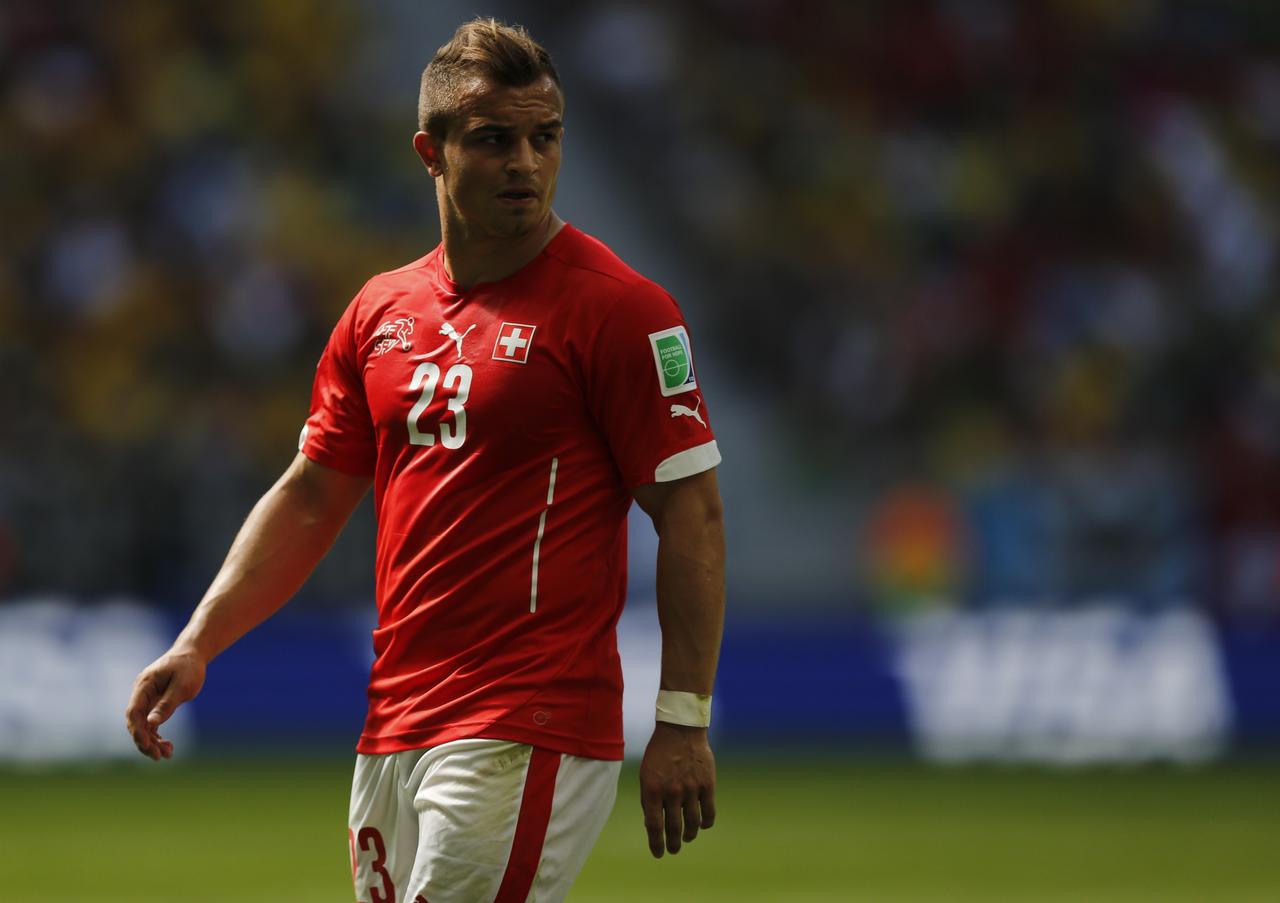 Shaqiri fera-t-il la différence contre les Bleus? [REUTERS - © Ueslei Marcelino / Reuters]