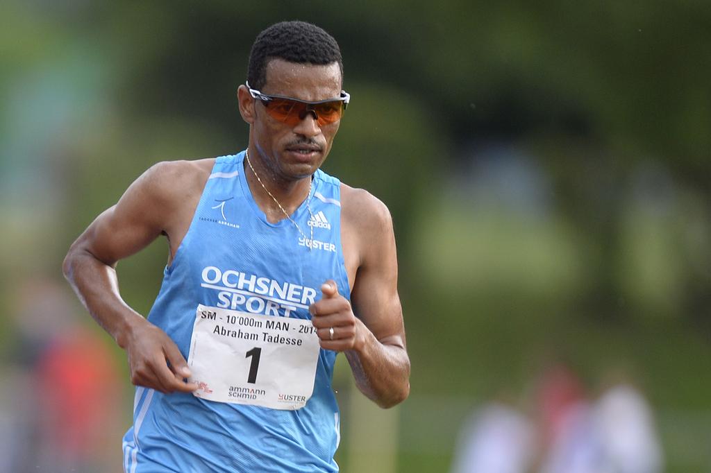 Tadesse Abraham est la chance no1 de médaille pour la Suisse. [KEYSTONE - WALTER BIERI]