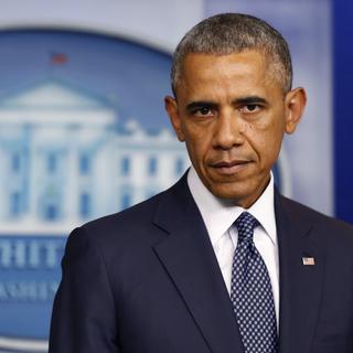 Barack Obama. [Reuters - Larry Downing]