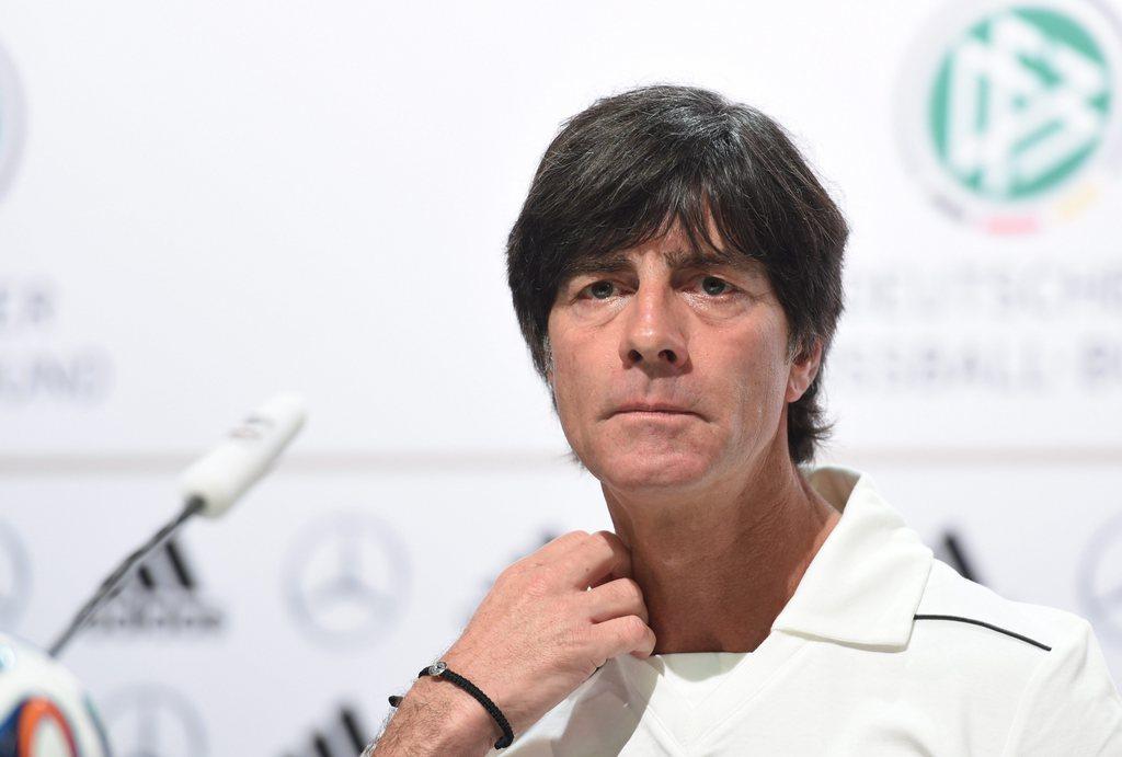 Joachim Löw a tenu à dédramatiser ce duel face à l'Algérie. [KEYSTONE - Andreas Gebert]