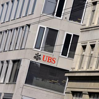 La banque UBS à Zurich. [Walter Bieri]