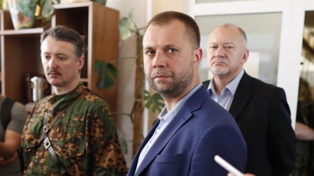 Alexander Borodaï, Premier ministre autoproclamé de la République de Donetsk. [AP Photo/Max Vetrov]