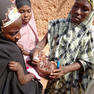 Une campagne de vaccination contre la polio à Kano, au Nigéria. [Aminu Abubakar]