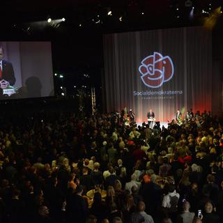 Le social-démocrate Stefan Löfven a annoncé être prêt à former un gouvernement en Suède en tant que Premier ministre. [EPA/JONAS EKSTROMER]