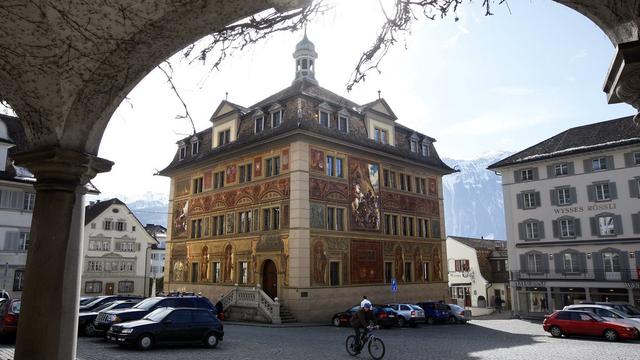 La mairie de Schwyz. Photo d'archives. [Sigi Tischler]