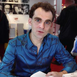 L'écrivain Olivier Charneux en 2001. [Pierre-Franck Colombier]