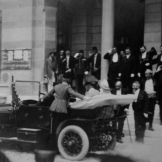 François Ferdinand d'Autriche à Sarajevo le 14 juin 1914. [AP Photo/Historical Archives Sarajevo]