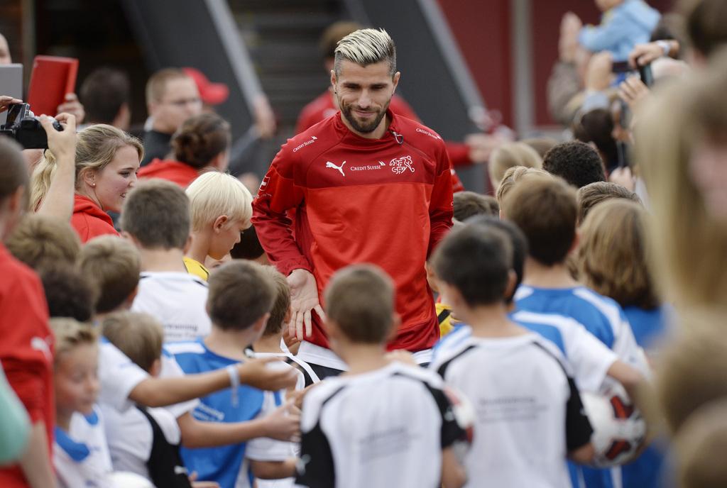 Valon Behrami connaît quelques pépins physiques. [KEYSTONE - Steffen Schmidt]