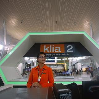 Le nouvel aéroport international de Kuala Lumpur KLIA2. [Samsul Said]