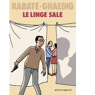 La couverture de la bande dessinée "Le singe sale" de Rabaté et Gnaedig. [Editions Vents d'Ouest]