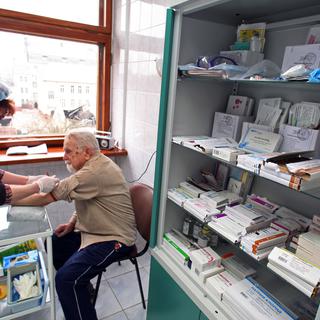 Le secteur russe de la santé importe une grande partie de son matériel médical. [Igor Zarembo/RIA Novosti]