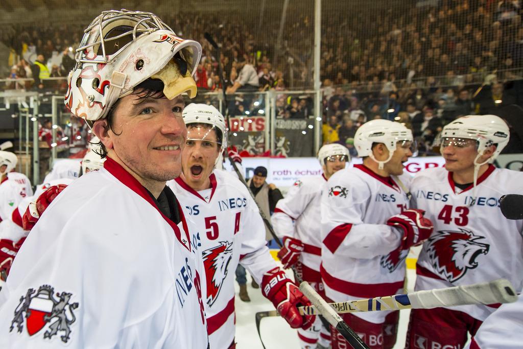 Huet: le "coffre-fort" du Lausanne  HC [KEYSTONE - JEAN-CHRISTOPHE BOTT]