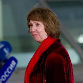 La cheffe de la diplomatie européenne, Catherine Ashton. [EPA/Keystone - Andrius Ufartas]