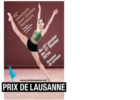 Affiche du 42e concours pour jeunes danseurs [Gregory Batardon]