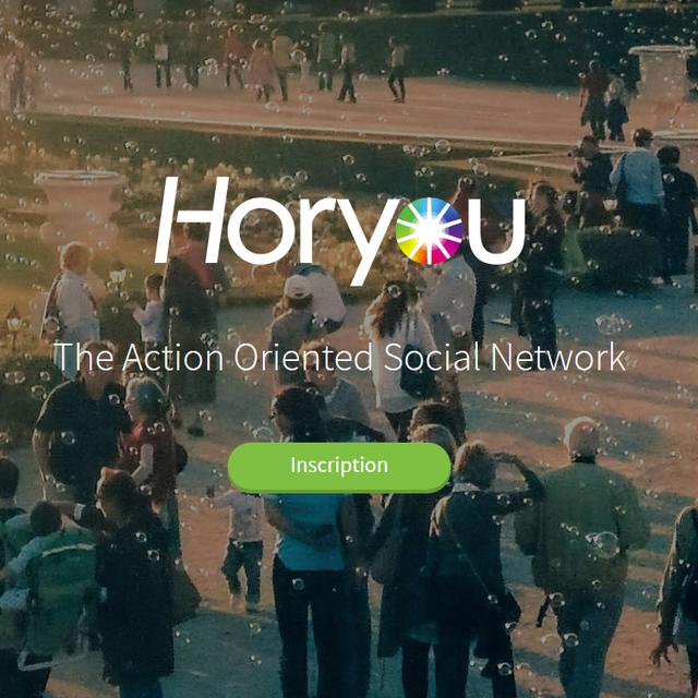 La page d'accueil du projet "Horyou". [horyou.com]