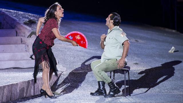 "Carmen" de Georges Bizet est l'opéra le plus joué au monde. [EPA/Jean-Christophe Bott]