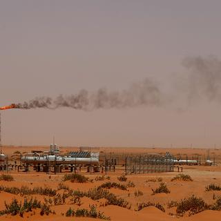 La chute des prix du pétrole va peser sur le budget 2015 de l'Arabie Saoudite. [AFP - Marwan Naamani]