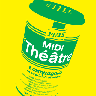 Affiche de "Midi Théâtre". [miditheatre.ch/]