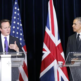 David Cameron et Barack Obama se sont rencontré jeudi à Bruxelles.