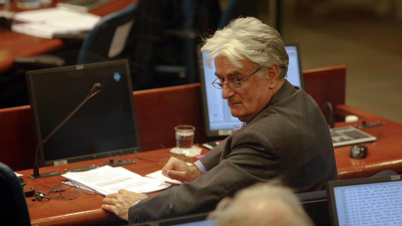 Radovan Karadzi est jugé à La Haye depuis 2012. Il avait été arrêté en 2010. [Damir Sagolj]