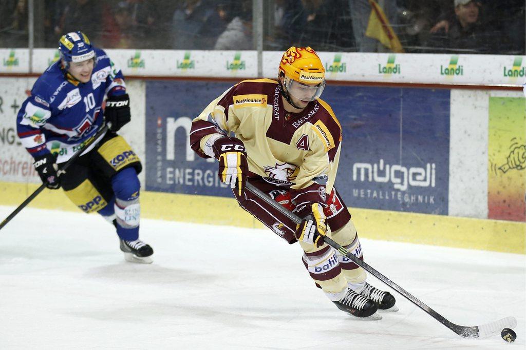 Cody Almond, le "Chinois" est de retour aux Vernets. [KEYSTONE - Peter Klaunzer]