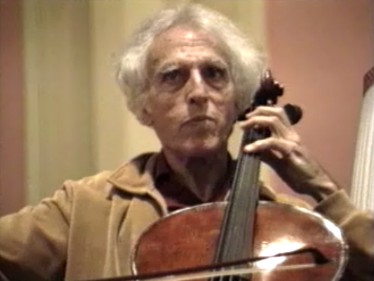Que du bonheur à l'écoute du violoncelliste français Paul Tortelier. [RTS]